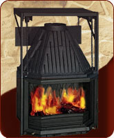 Каминная топка Призма 850 П